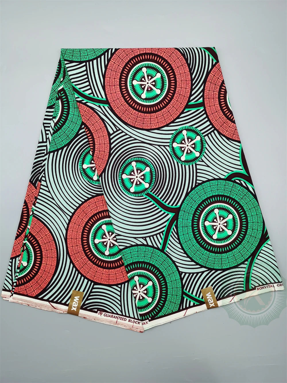 2025 New Hot Sale African Wax Fabric Cotton Material Nigerian Ankara Block Prints Batik High Quality Sewing Cloth