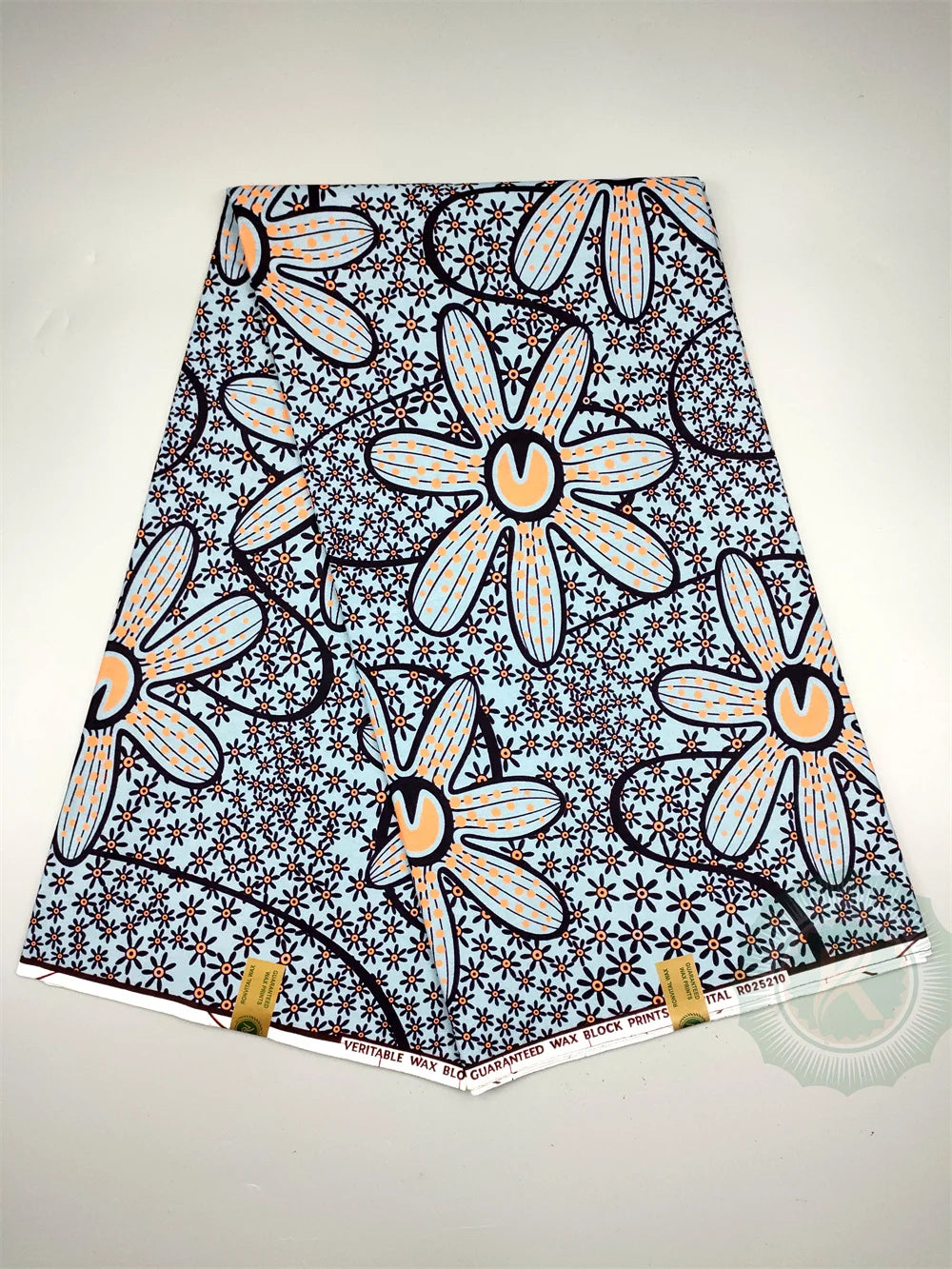 New Guaranteed Veritable 100% Original Real Wax Ankara Fabric 2025 African Print Fabric For Wedding Dress Tissus Coton 6Yards Holland