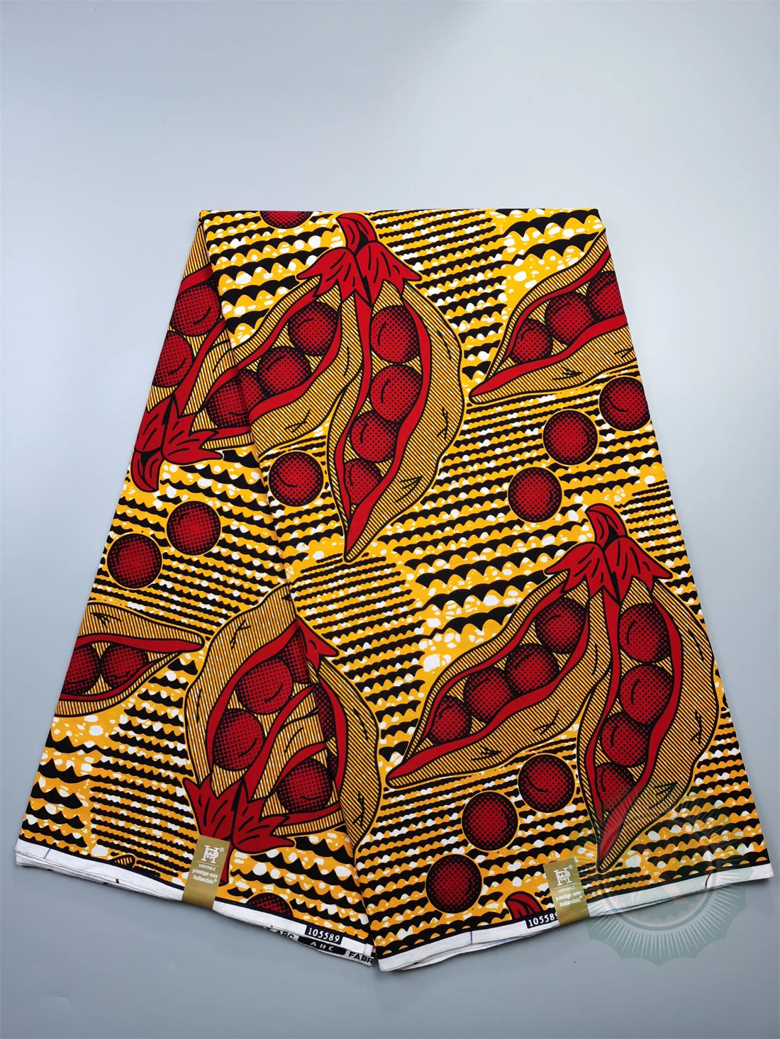 Classical Veritable Wax Guaranteed Real wax print fabric dutch hollandai  pagne africa Dress 100% cotton 6yards n808