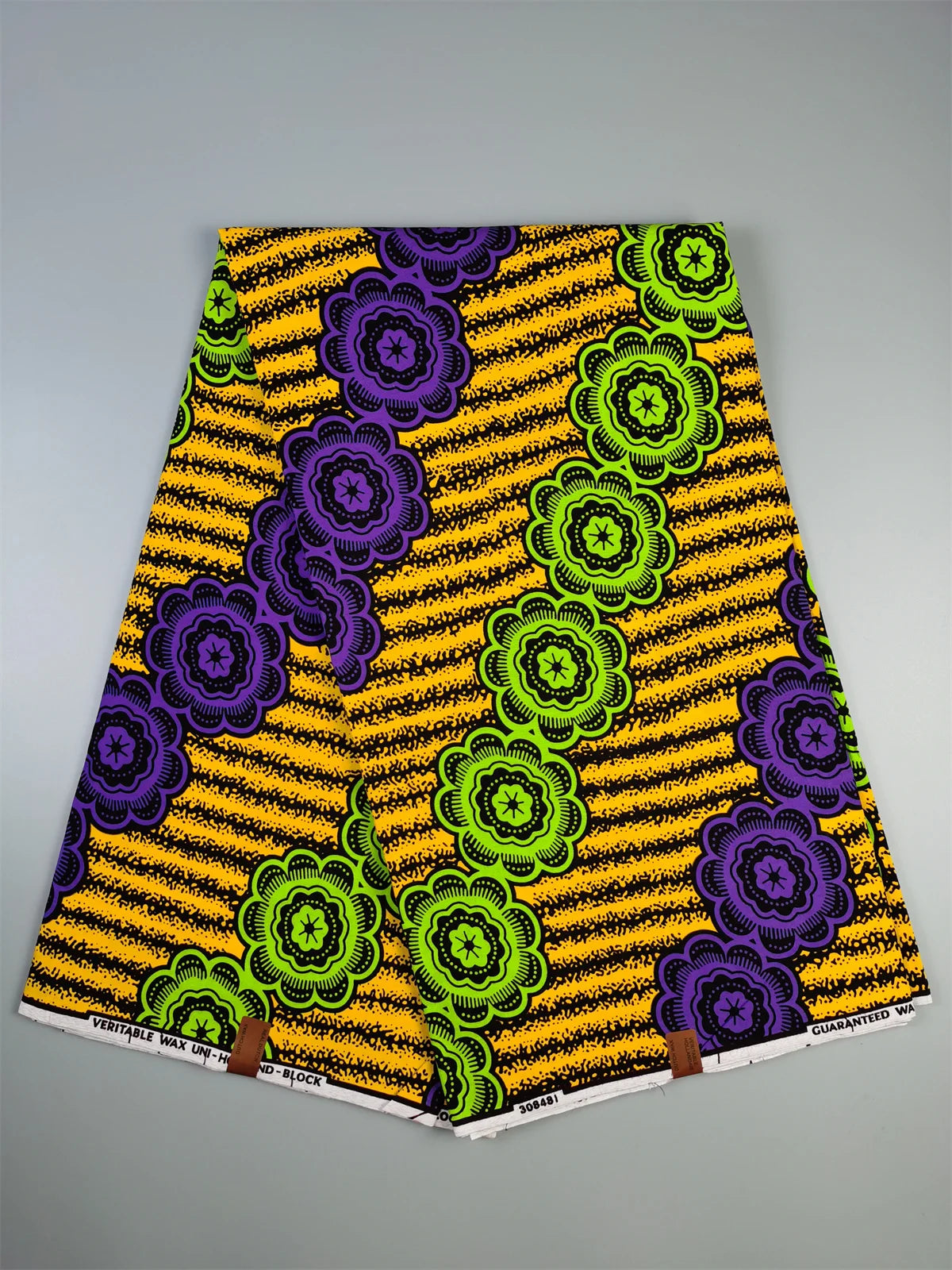 2025 New Hot Sale African Wax Fabric Cotton Material Nigerian Ankara Block Prints Batik High Quality Sewing Cloth