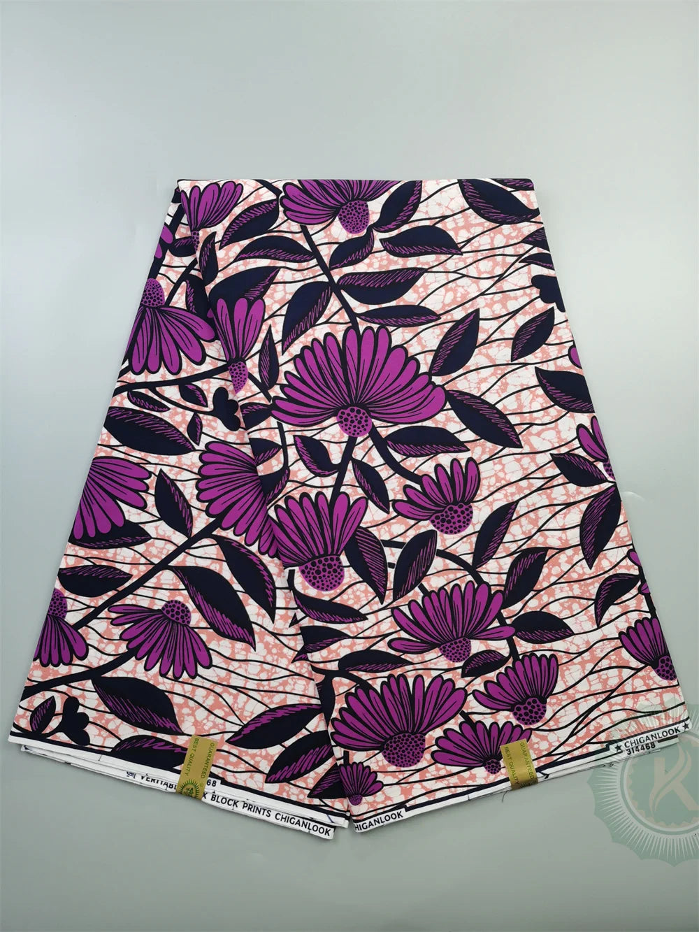 2025New Hot Sale African Wax Fabric Cotton Material Nigerian Ankara Block Prints Batik High Quality Sewing Cloth n3