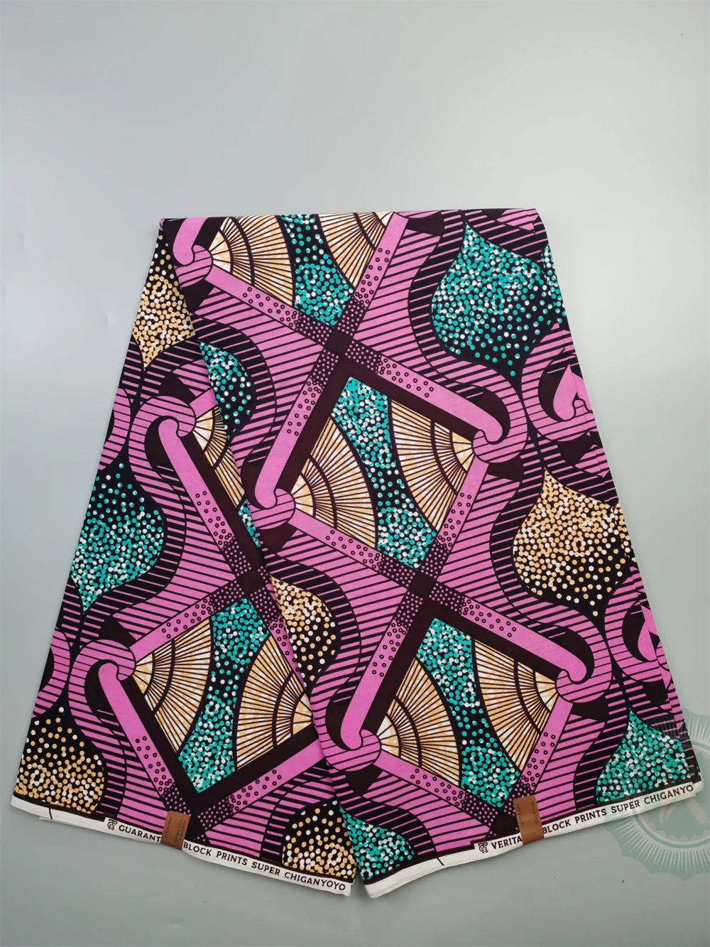 2025New Hot Sale African Wax Fabric Cotton Material Nigerian Ankara Block Prints Batik High Quality Sewing Cloth n3