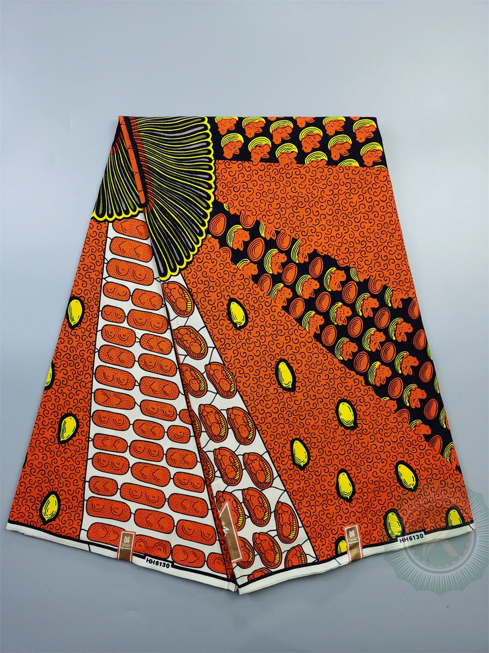 New Hot Sale African Wax Fabric Cotton Material Nigerian Ankara Block Prints Batik  Sewing Cloth