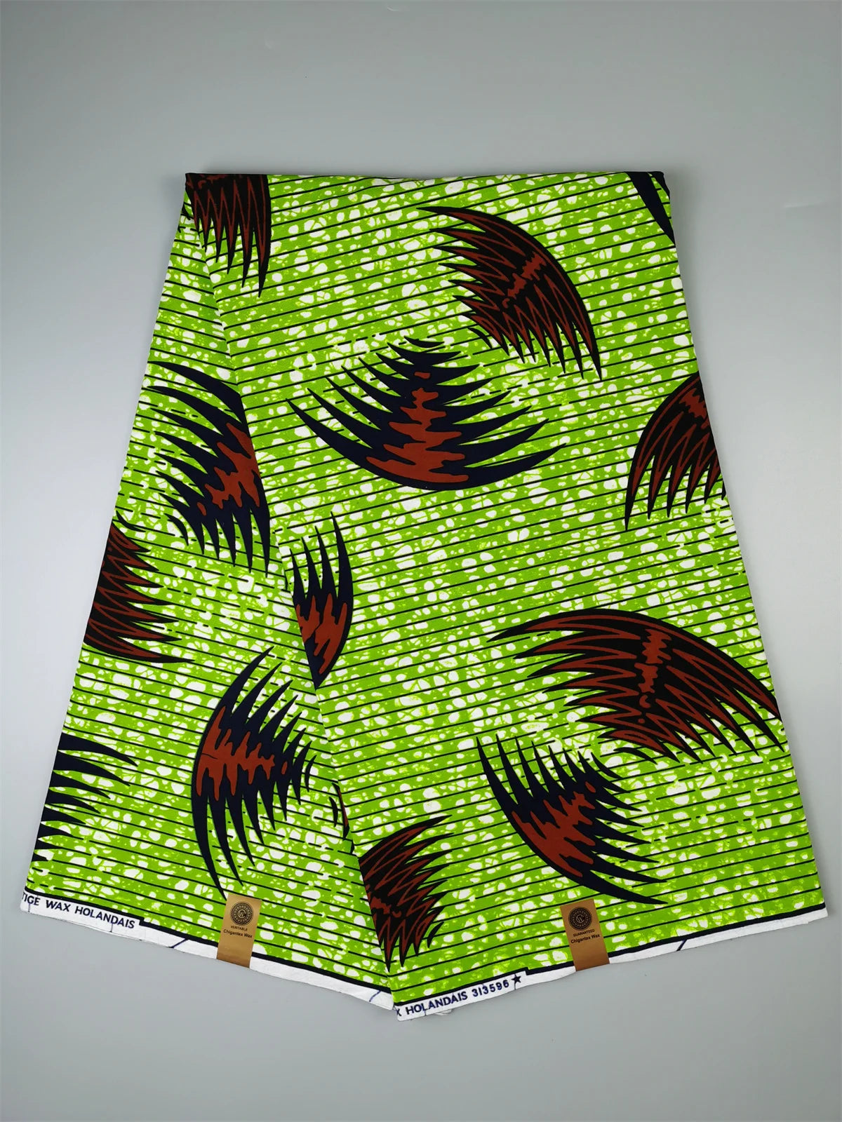 New Hot Sale African Wax Fabric Cotton Material Nigerian Ankara Block Prints Batik  Sewing Cloth