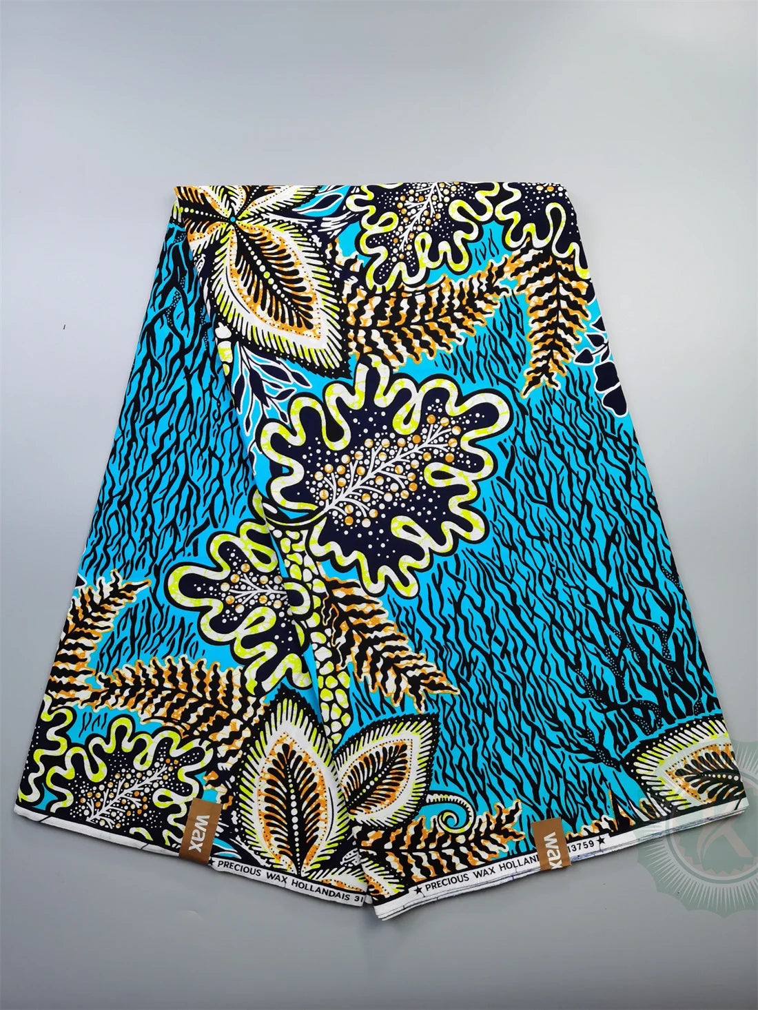 New Hot Sale African Wax Fabric Cotton Material Nigerian Ankara Block Prints Batik High Quality Sewing Cloth