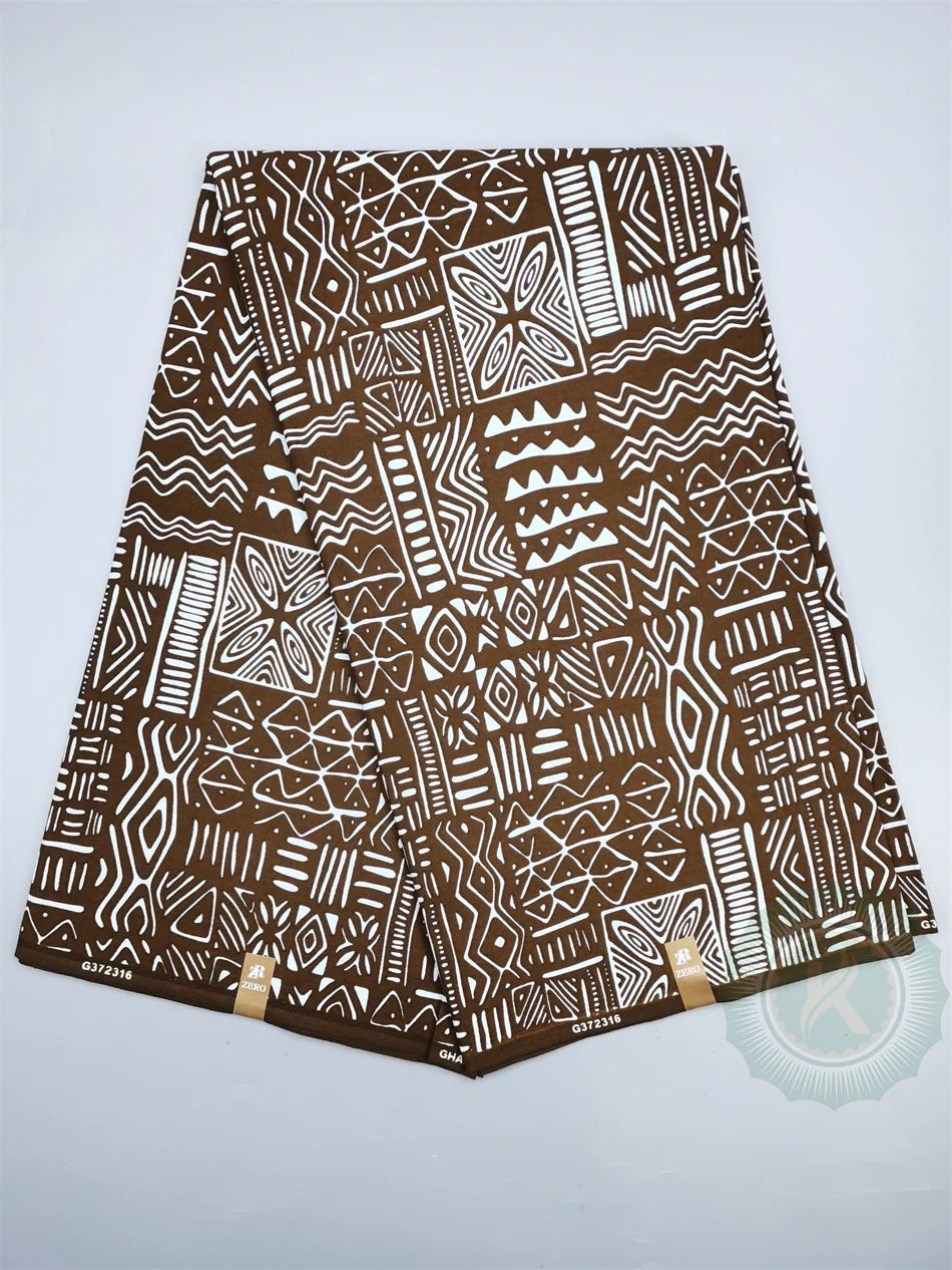 Classical Veritable  Wax Guaranteed Real wax print fabric dutch hollandais pagne africa Dress 100% cotton 6yards