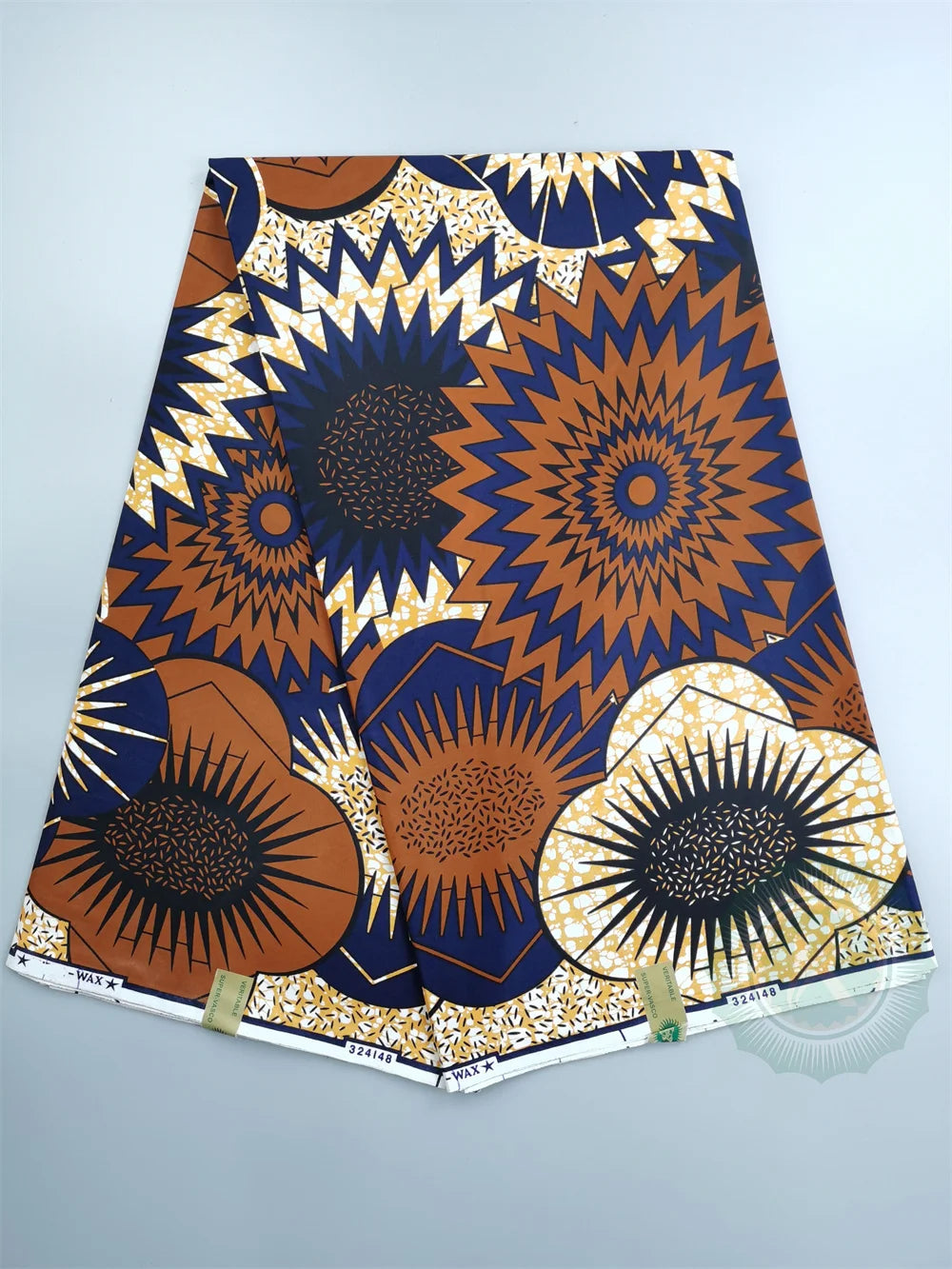 New Nigerian African Wax Fabrics Cotton Print super real wax   Ankara High Quality Original Pagne Veritable Super-w  Material