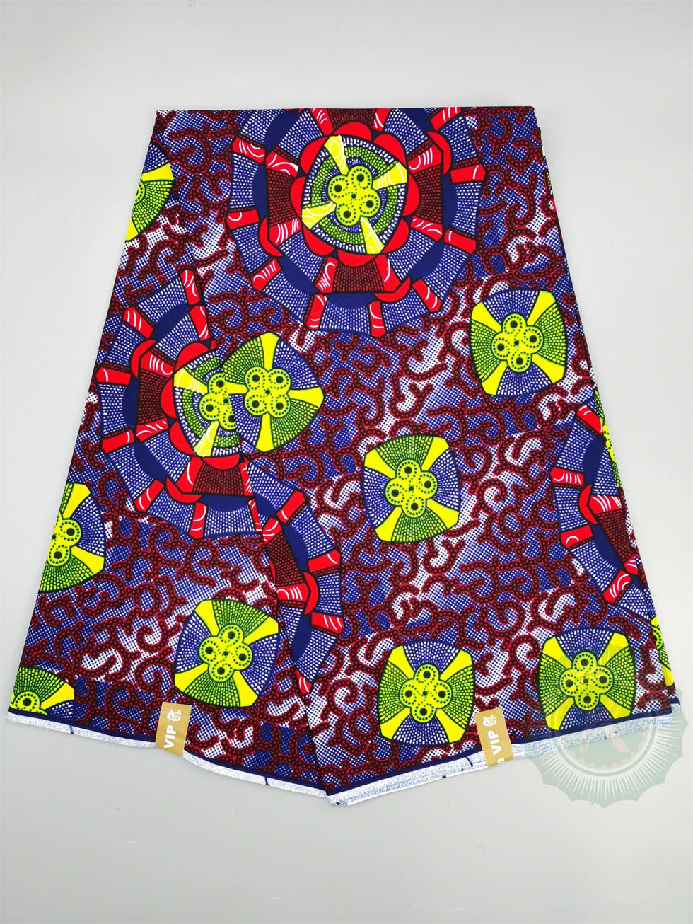 2025 New Hot Sale African Wax Fabric Cotton Material Nigerian Ankara Block Prints Batik Dutch High Quality Sewing Cloth n128