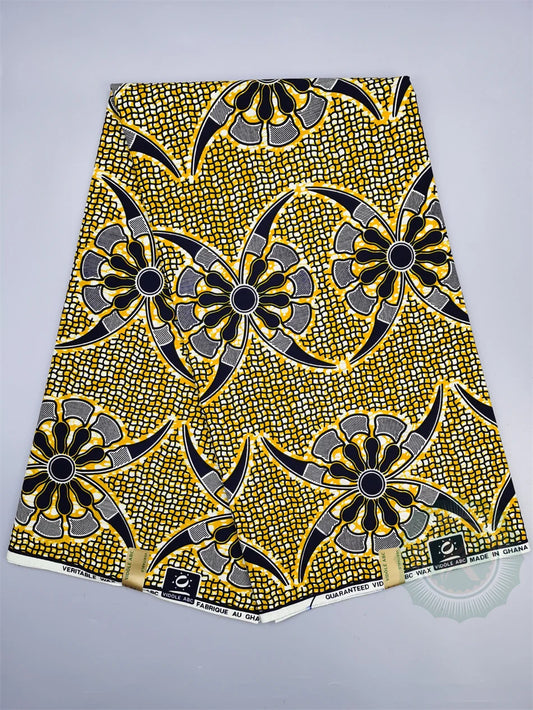 Veritable Wax Guaranteed Real High Quality wax print fabric Pagne African Ankara abc