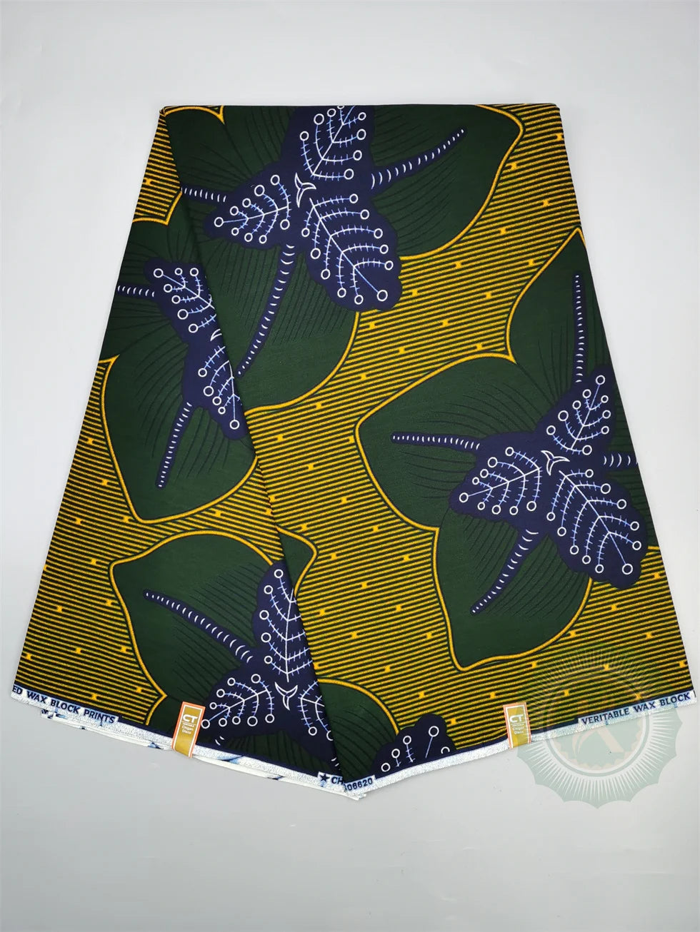 2025 New Hot Sale African Wax Fabric Cotton Material Nigerian Ankara Block Prints Batik Dutch High Quality Sewing Cloth n128