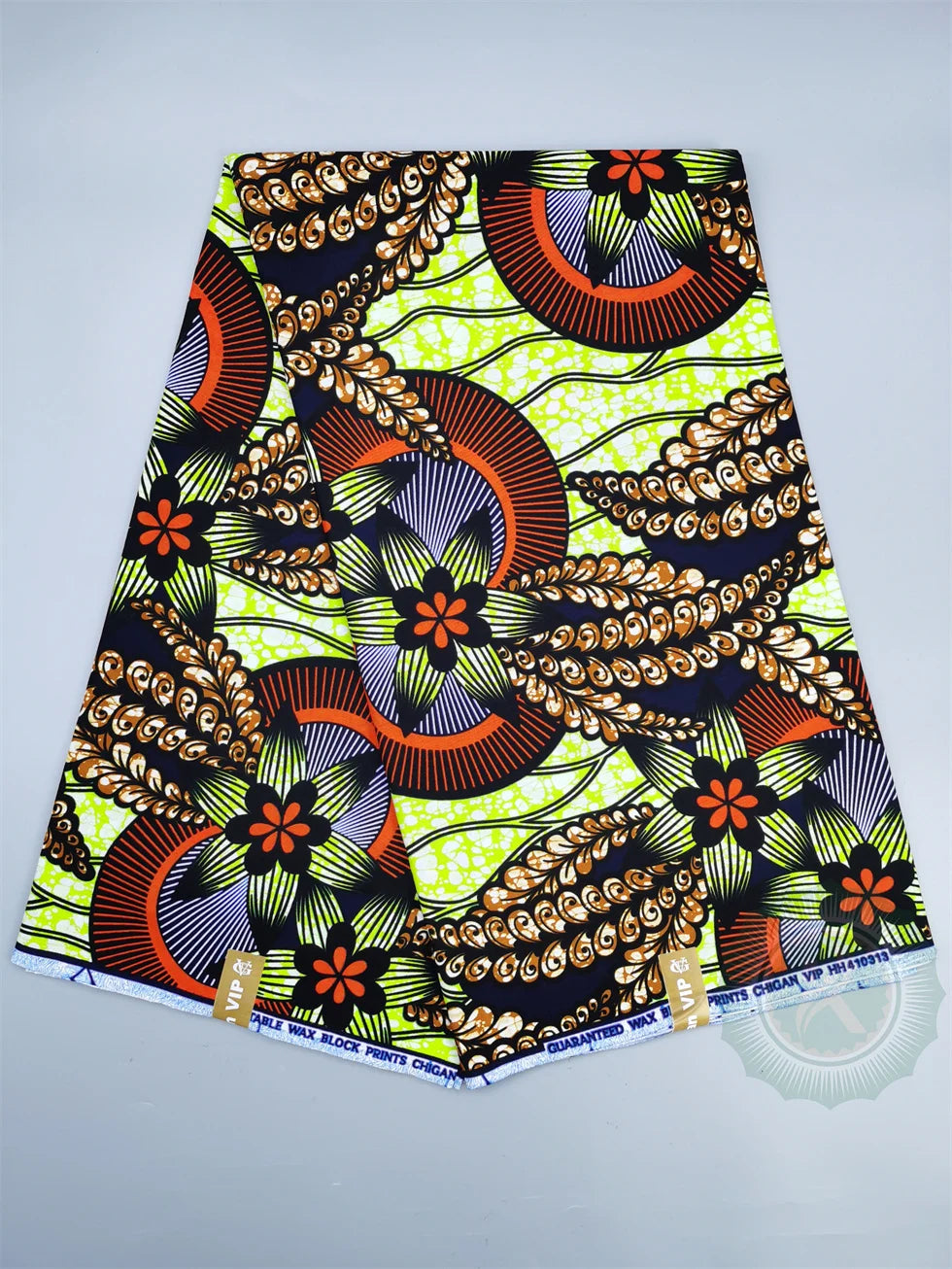 2025 New Hot Sale African Wax Fabric Cotton Material Nigerian Ankara Block Prints Batik Dutch High Quality Sewing Cloth n128