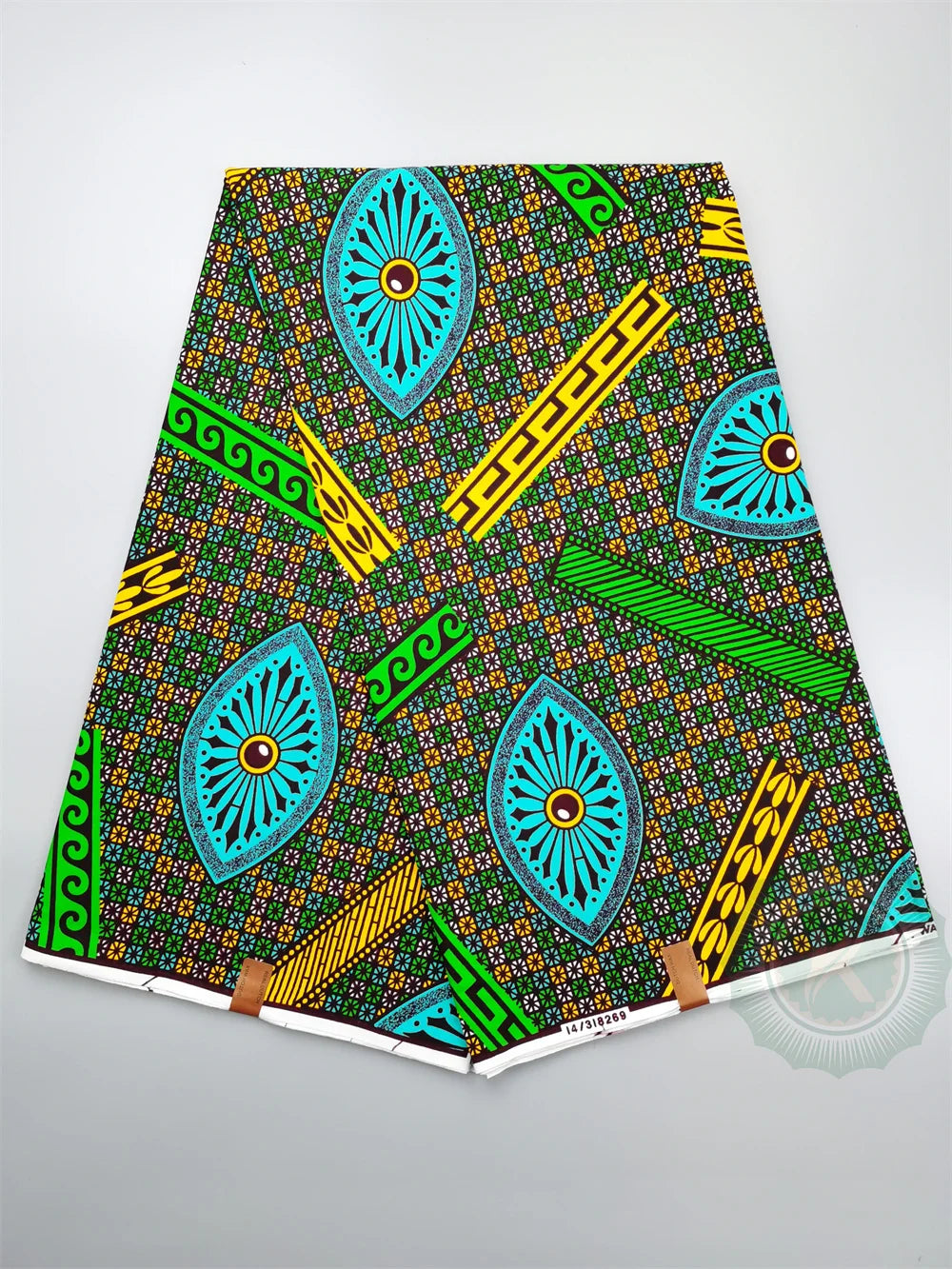 2023 New Hot Sale African Wax Fabric Cotton Material Nigerian Ankara Block Prints Batik Dutch High Quality Sewing Cloth n808