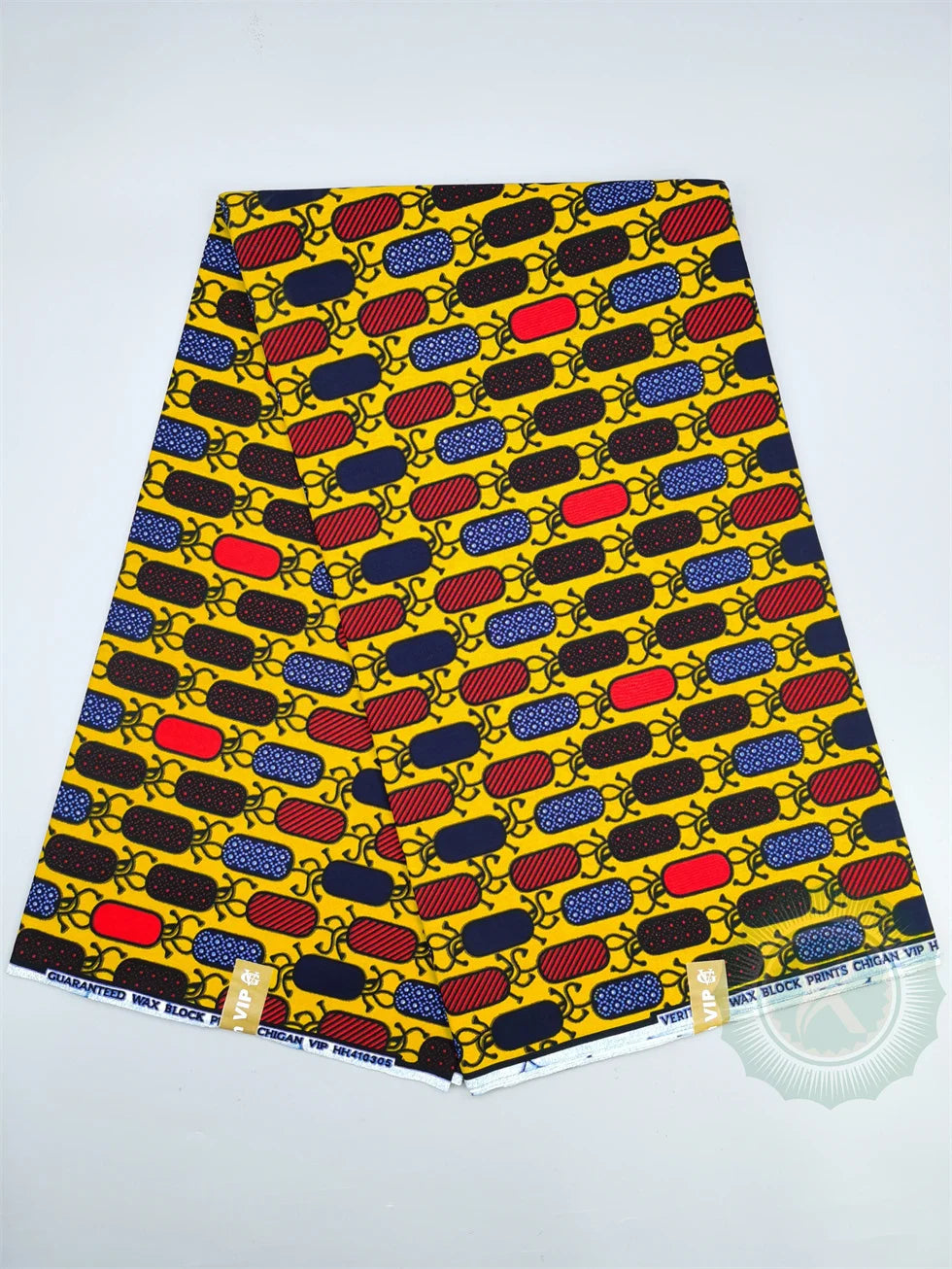 2025 New Hot Sale African Wax Fabric Cotton Material Nigerian Ankara Block Prints Batik Dutch High Quality Sewing Cloth n128