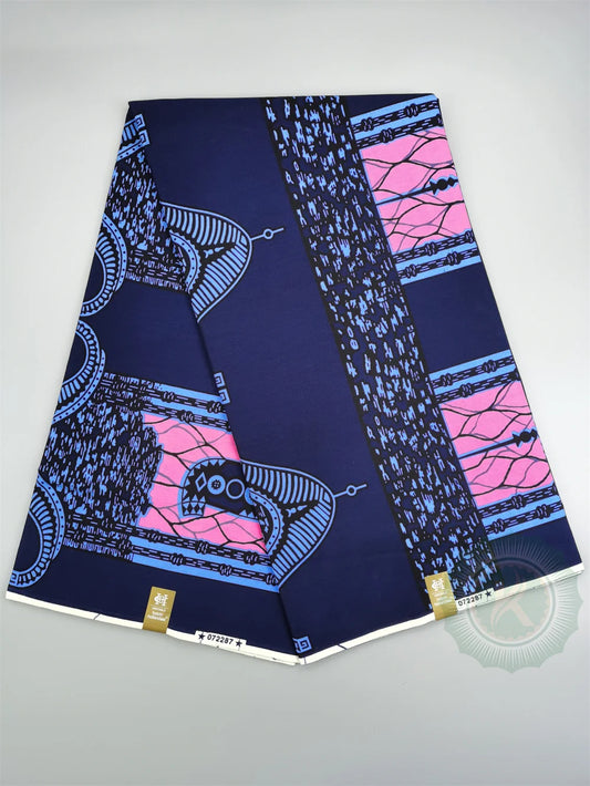 2025New Hot Sale African Wax orginal Fabric Cotton Material Nigerian Ankara Block Prints Batik High Quality Sewing Cloth