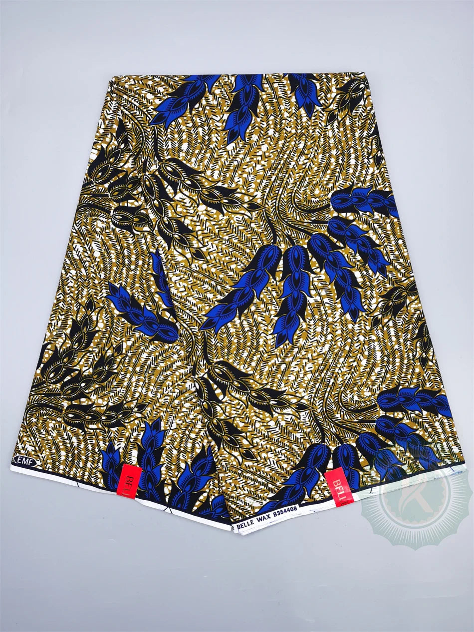 Veritable Wax Guaranteed Real High Quality wax print fabric Pagne African Ankara abc