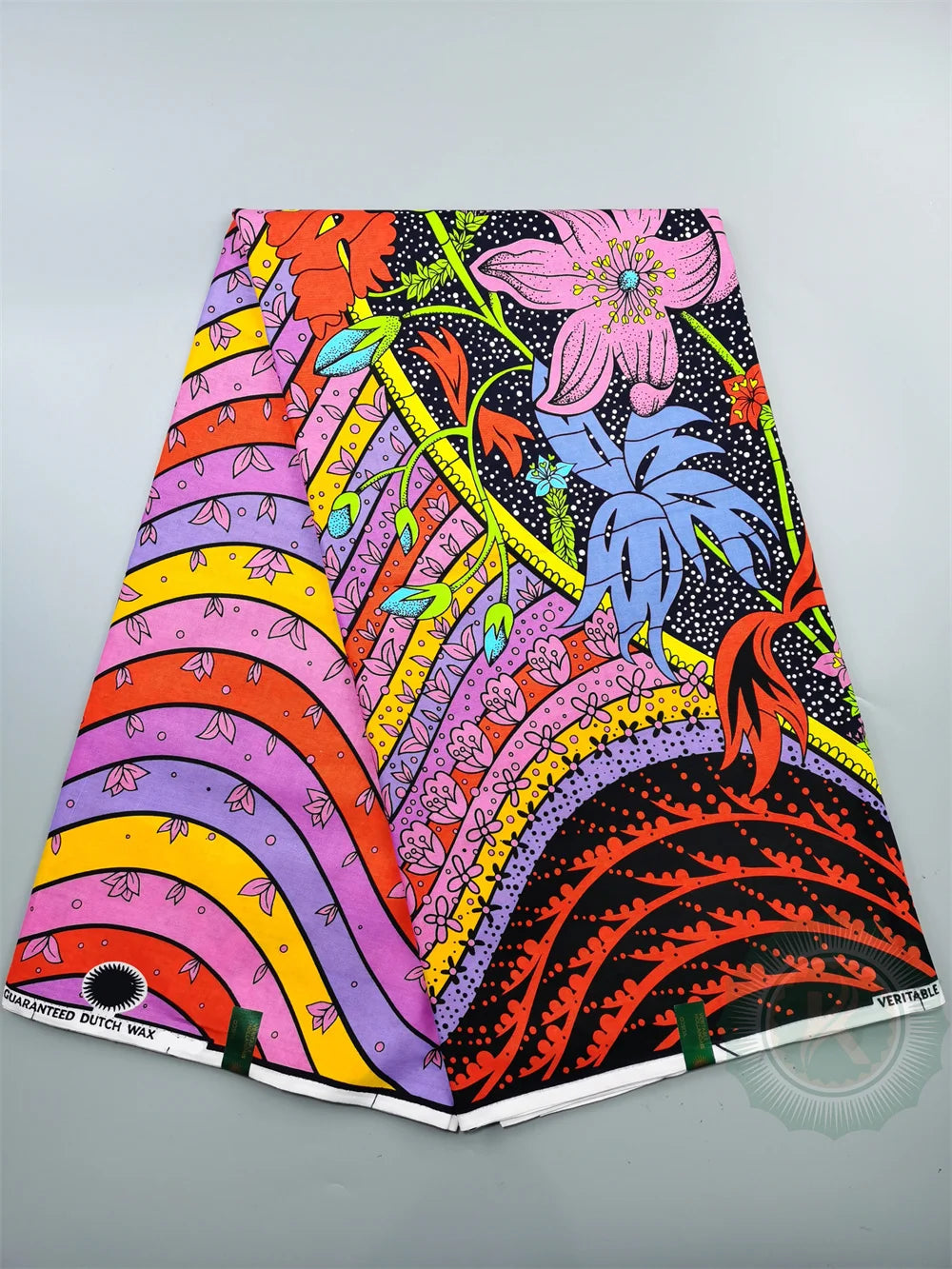 2025 New Hot Sale African Wax Fabric Cotton Material Nigerian Ankara Block Prints Batik High Quality Sewing Cloth